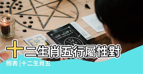 十二生肖 五行屬性|十二生肖五行屬性對照表